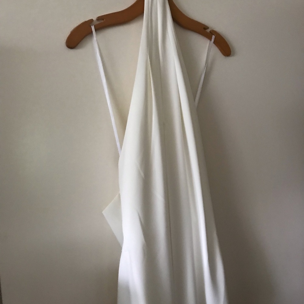 Ladies white jumpsuit, sz 10